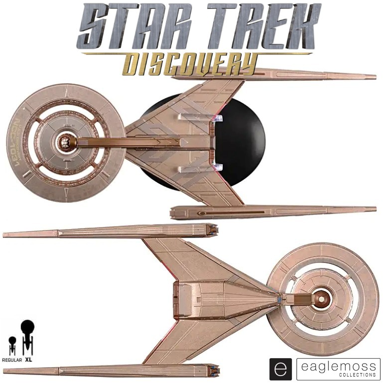 Eaglemoss Star Trek Discovery U.S.S. Discovery NCC-1031 XL Ship Replica